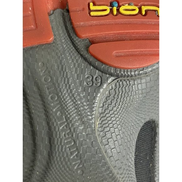 Ecco Mens Shoes Size 39 Biom Train Natural Motion Running Black Red US 6 main image 10
